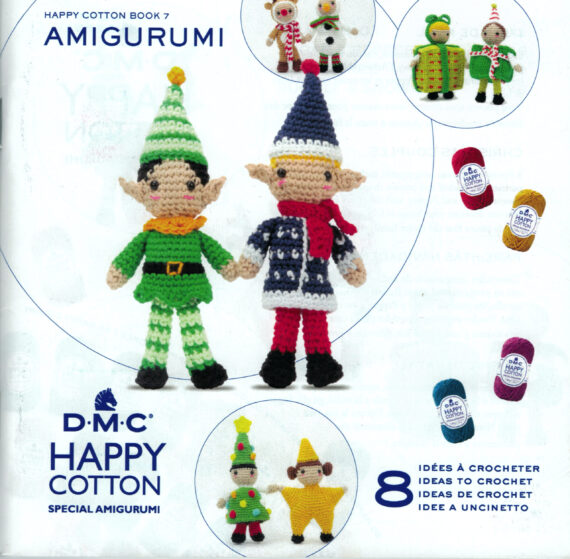 DMC Happy Cotton mintafüzet - Karácsonyi manók