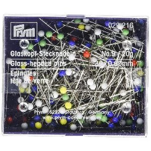 Prym gombostű üvegfejű vegyes szín 0,8x48mm