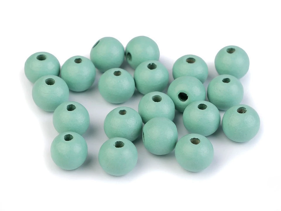 Színes, fagyöngy 10 mm - 10 db - menta