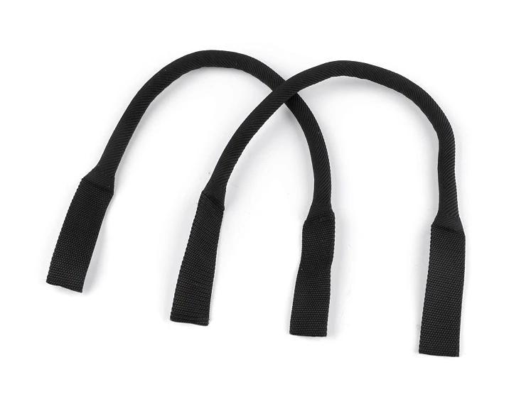 Táskafül textil/polipropilén 35 cm párban - fekete