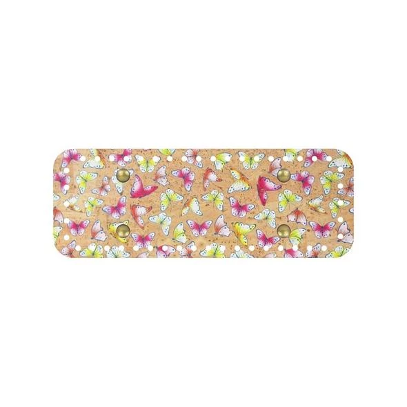 Parafa táskaalap szögletes 28x10 cm - pillangó