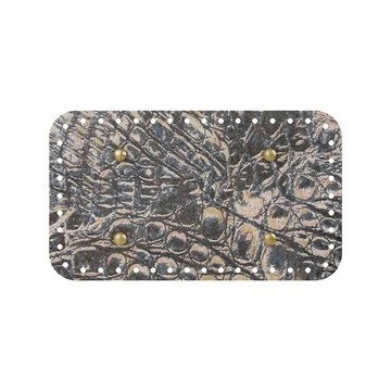 Parafa táskaalap szögletes nagy 25x14,5 cm - Kígyómintás