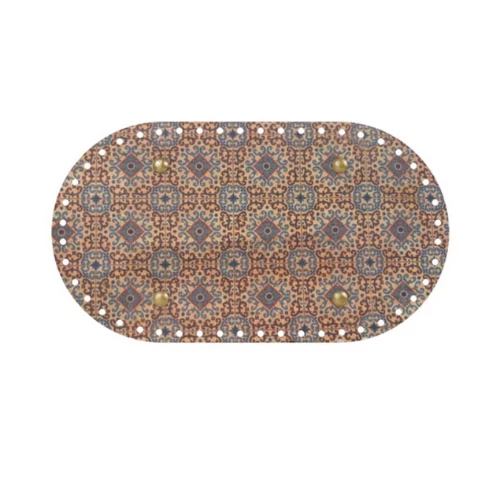 Parafa táskaalap ovális nagy 30x17 cm - Marokkó