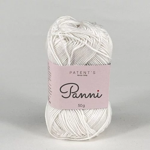 Panni 100% pamut fonal - 01 - Fehér