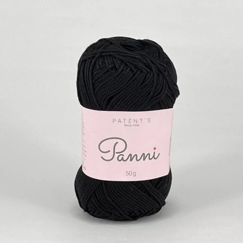 Panni 100% pamut fonal – 100 – Fekete