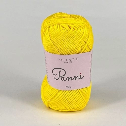 Panni 100% pamut fonal – 101 – Neon sárga