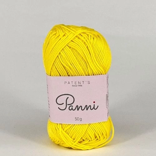 Panni 100% pamut fonal – 60 – Citromsárga