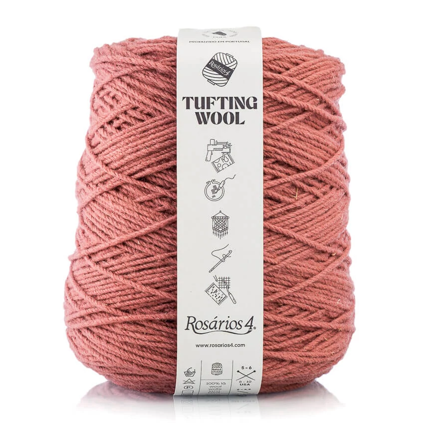 Rosários4 Tufting fonal 100% gyapjú - BLUSH