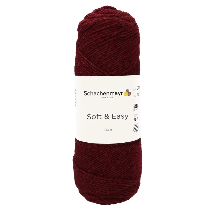 Schachenmayr Soft&Easy – BURGUNDI