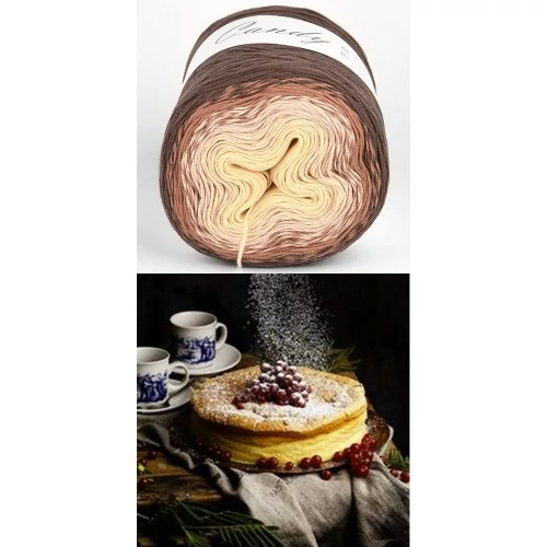 Candy pamut színátmenetes tortafonal - 755