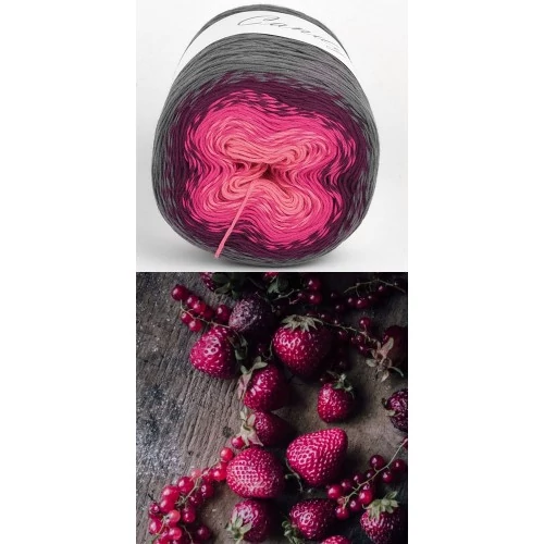 Candy pamut színátmenetes tortafonal - 761