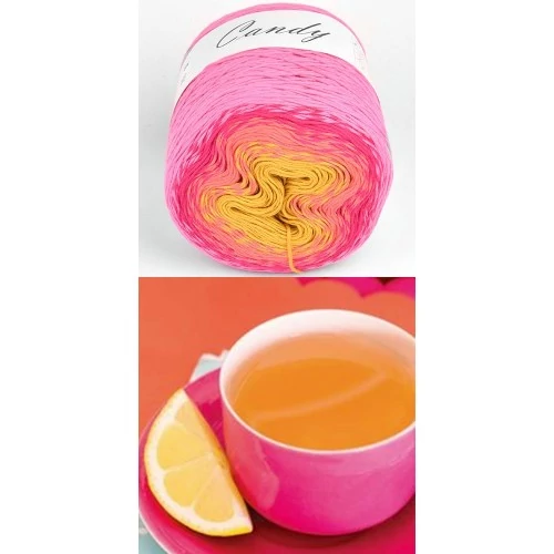 Candy pamut színátmenetes tortafonal - 772
