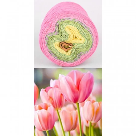 Candy pamut színátmenetes tortafonal - 805
