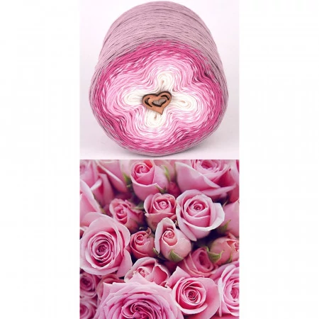 Candy pamut színátmenetes tortafonal - 859