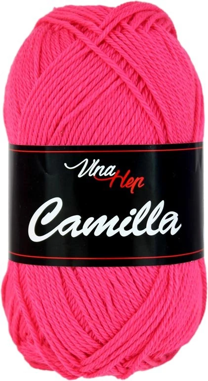 Camilla 100% pamut fonal – 8036 - POWER PINK