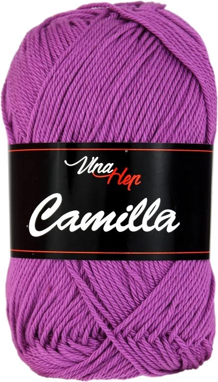 Camilla 100% pamut fonal – 8065 - PLUM