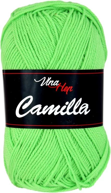 Camilla 100% pamut fonal – 8155 - GRASS GREEN