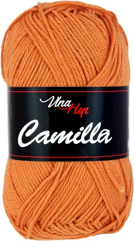 Camilla 100% pamut fonal – 8199 - RUST