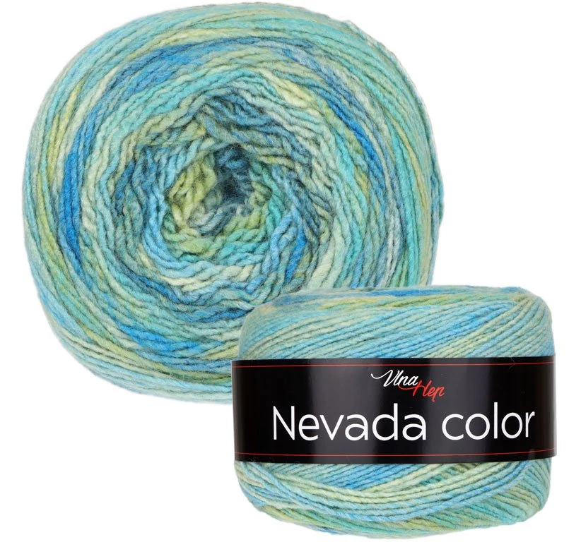 Nevada Color színátmenetes fonal - 6301 - Tengeri szellő
