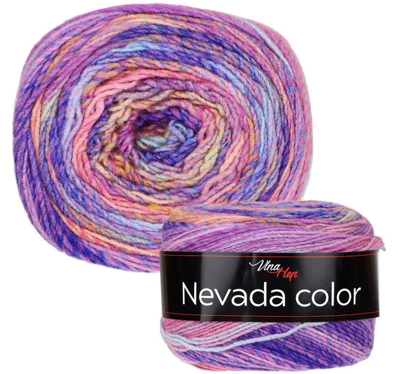 Nevada Color színátmenetes fonal – 6304 – Cirkusz