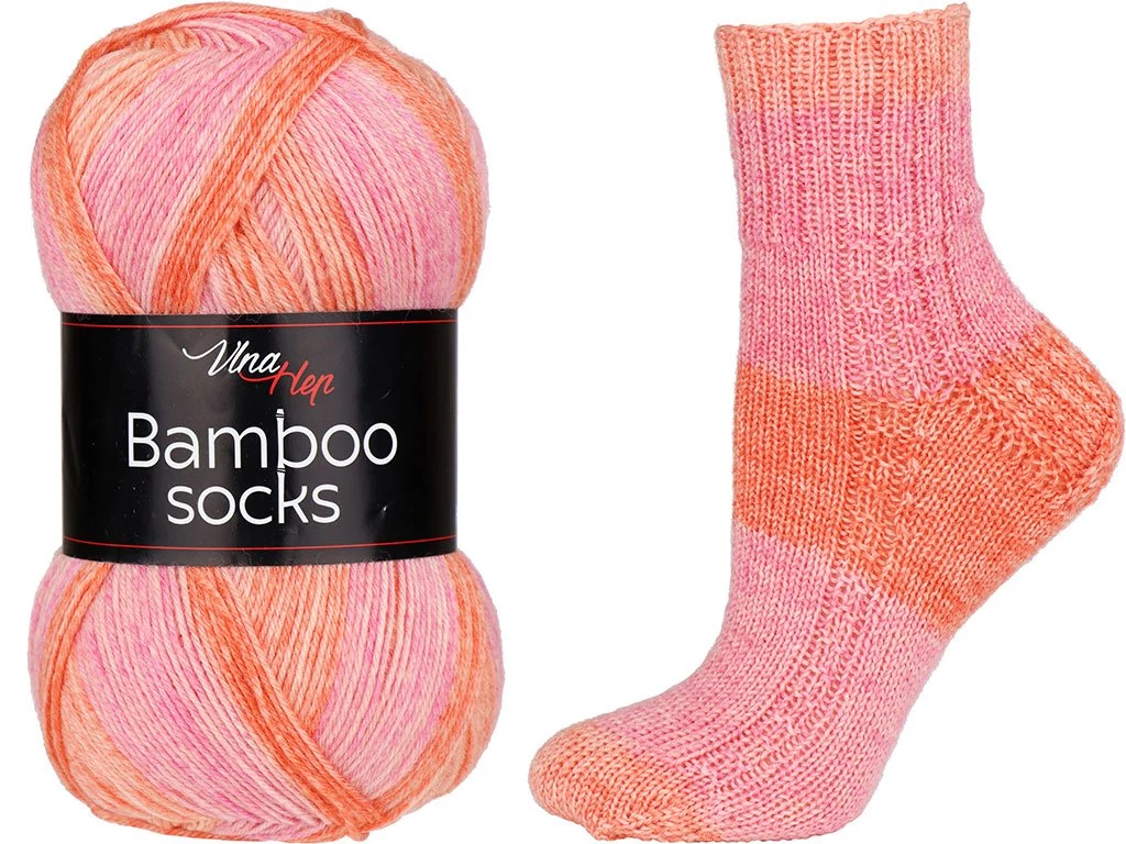 Vlna-Hep Bamboo Sock zoknifonal 100 g – 7901