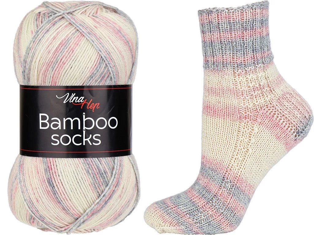 Vlna-Hep Bamboo Sock zoknifonal 100 g - 7904