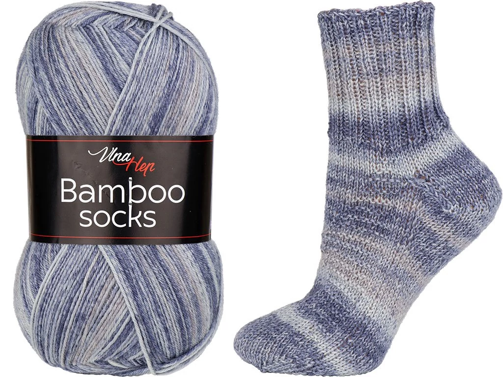 Vlna-Hep Bamboo Sock zoknifonal 100 g – 7908