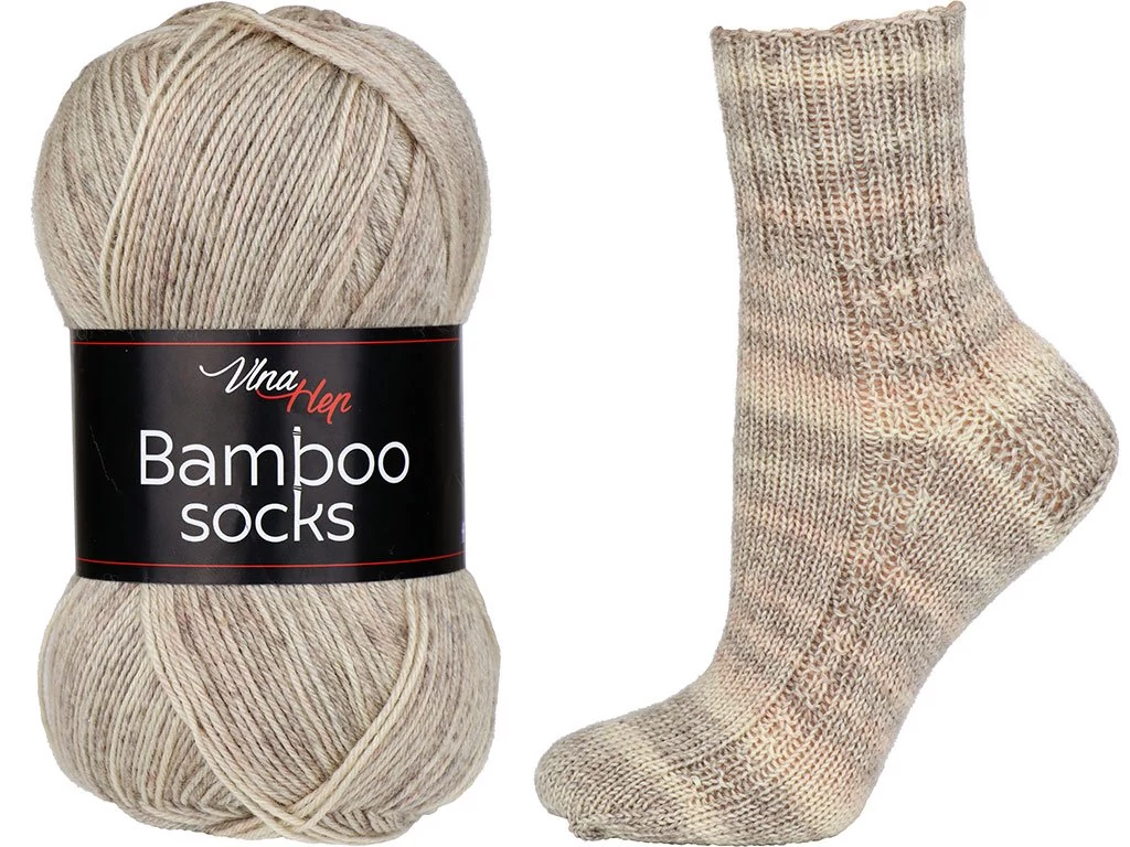 Vlna-Hep Bamboo Sock zoknifonal 100 g – 7909