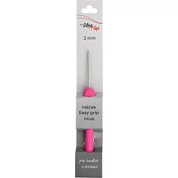 Horgolótű Easy Grip - alumínium - 2 mm