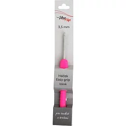 Horgolótű Easy Grip - alumínium - 3,5 mm