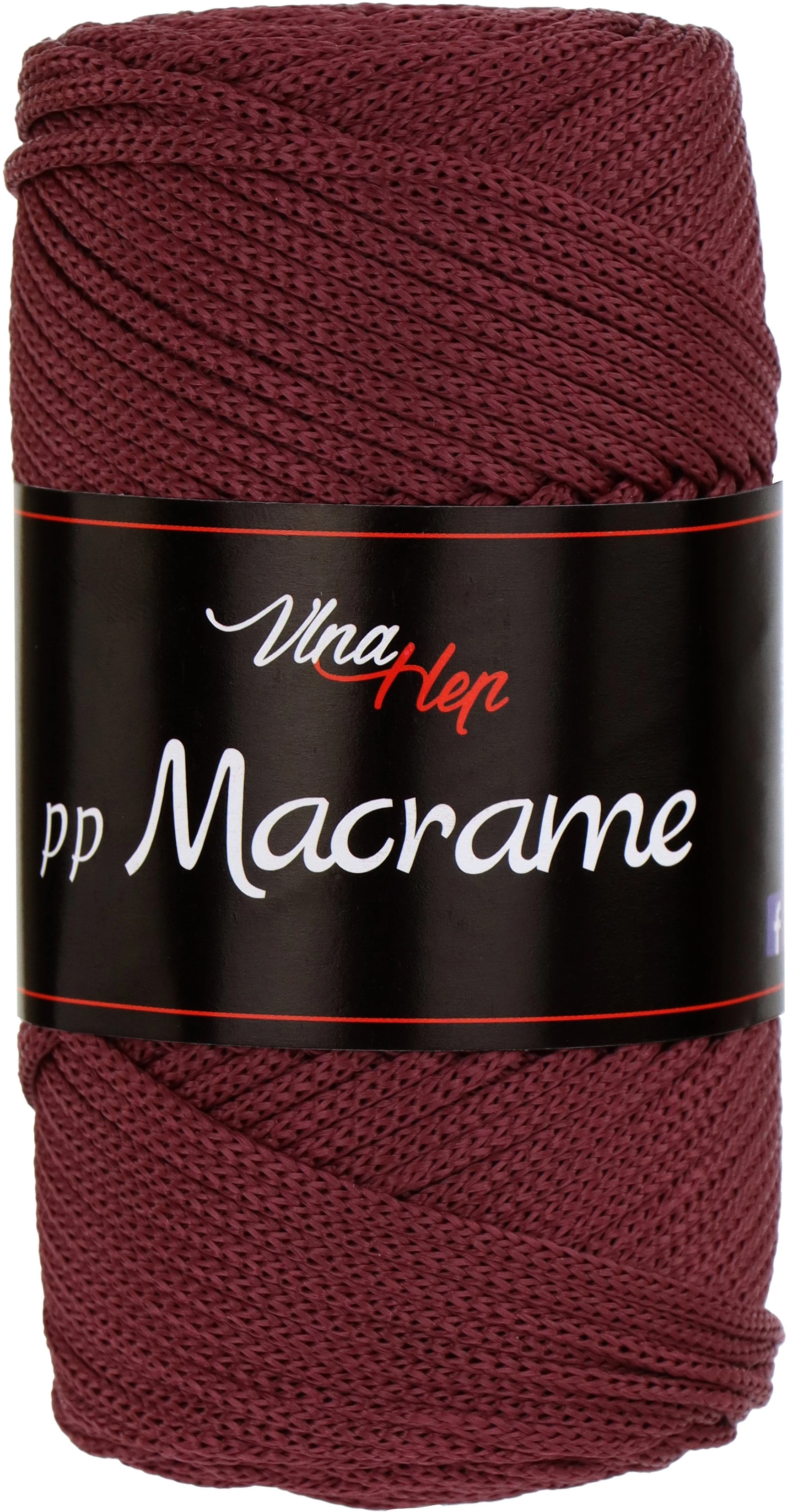 Vlna-Hep PP macrame – 4031 – BORDÓ