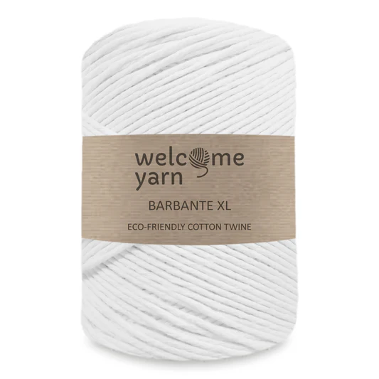 Welcomeyarn Spárgafonal XL 500 g - fehér