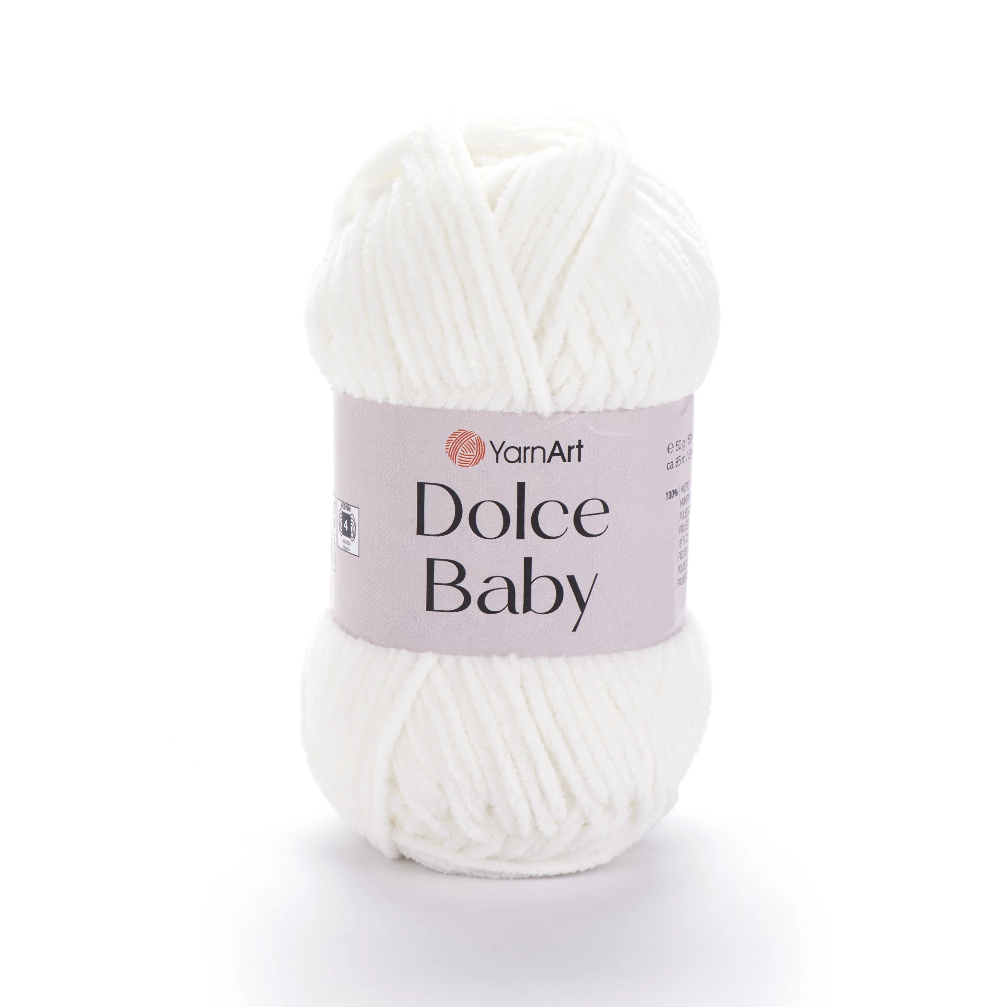 Yarnart Dolce Baby zseníliafonal – 745 – TÖRTFEHÉR